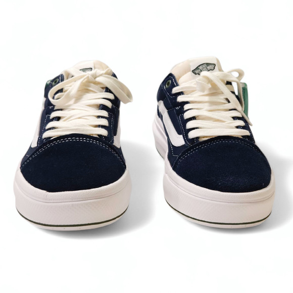 EUC Vans Old Skool Overt CC Pop Color Dress Blues Sneakers Platform Sz. 8M/9.5W - Picture 5 of 10